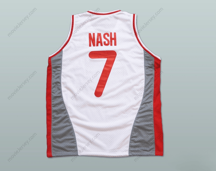 CUSTOM ANY Name Number STEVE NASH CANADA BASKETBALL JERSEY Top Stitched S-6XL