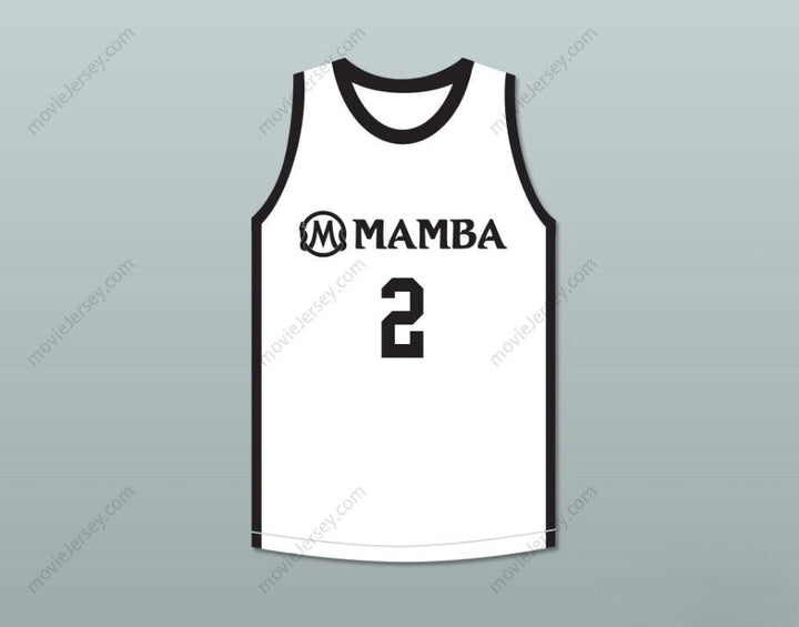 CUSTOM ANY Name Number GIANNA BRYANT 2 MAMBA BALLERS WHITE BASKETBALL JERSEY Top Stitched S-6XL