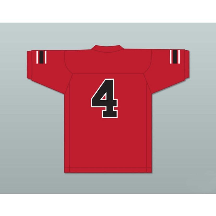 CUSTOM ANY Name Number WYATT ROBERTS 4 EMCC LIONS ALTERNATE Football Jersey Top Stitched S-6XL
