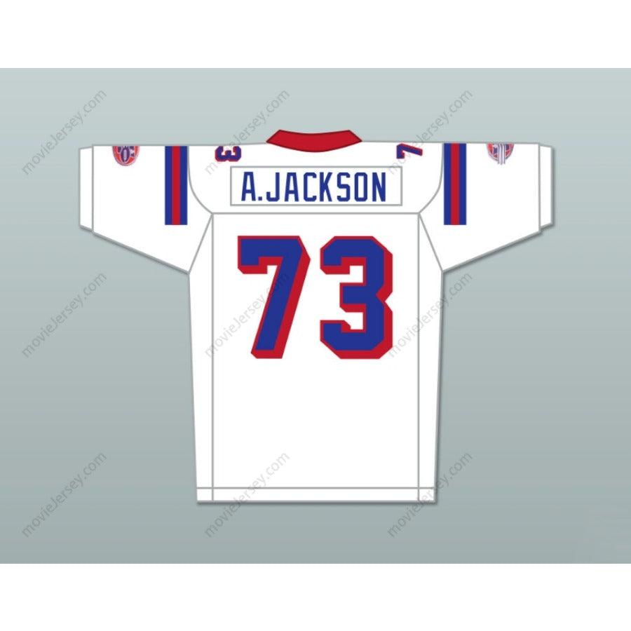 CUSTOM ANY Name Number ANDRE JACKSON 73 WASHINGTON SENTINELS HOME Football Jersey Top Stitched S-6XL