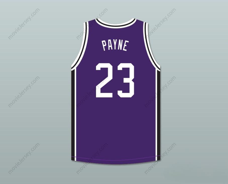 CUSTOM ANY Name Number MARTIN PAYNE 23 MORRIS BROWN COLLEGE PURPLE BASKETBALL JERSEY Top Stitched S-6XL