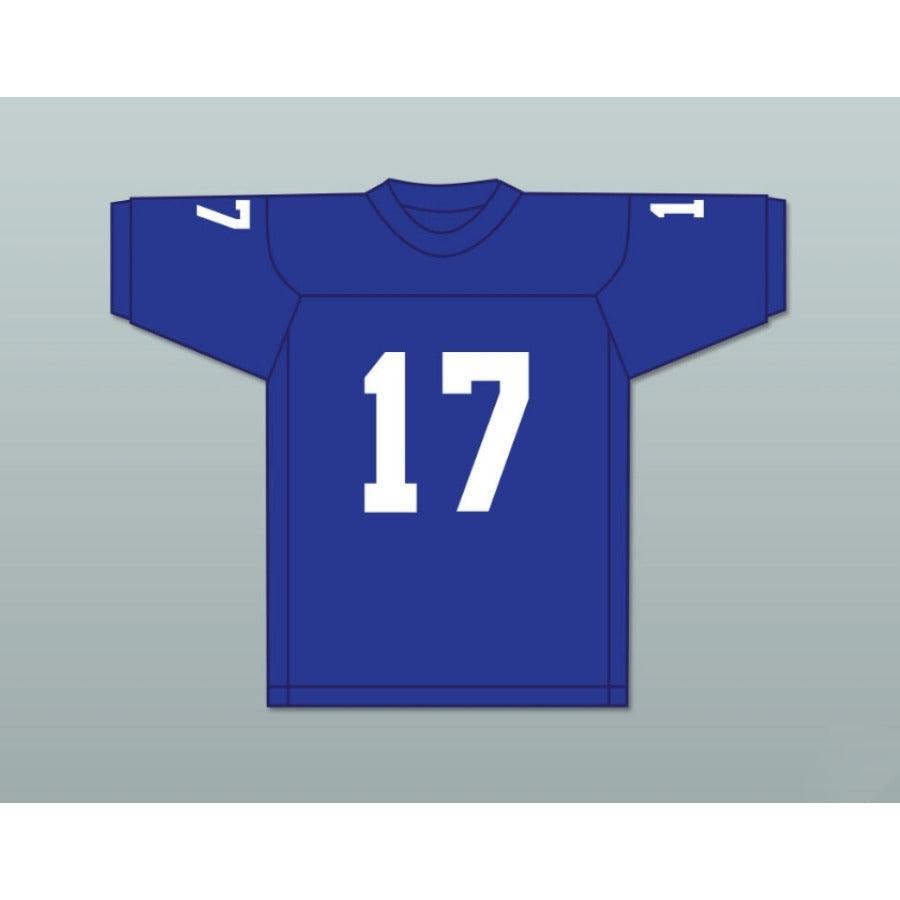 CUSTOM ANY Name Number GEORGE PLIMPTON 17 DETROIT PRACTICE Football Jersey Top Stitched S-6XL
