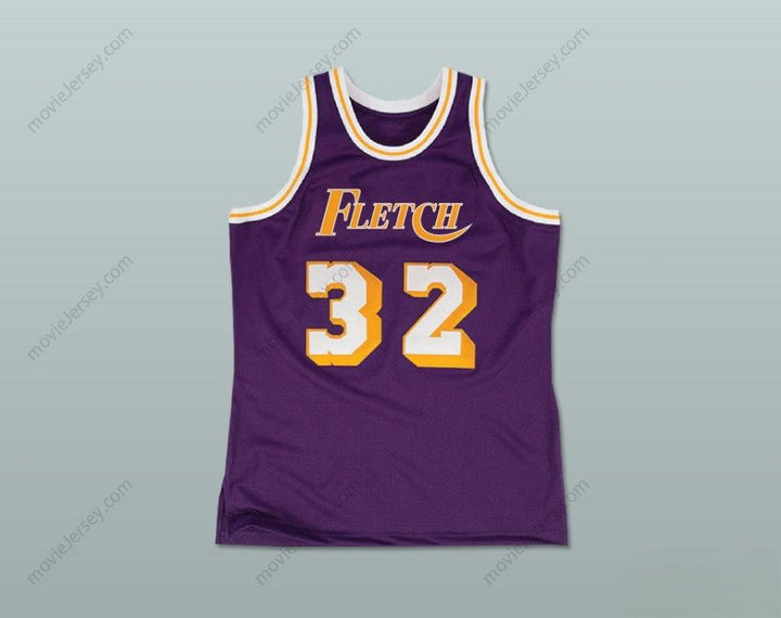CUSTOM ANY Name Number FLETCH ALIAS SERIES NOSTRADAMUS 32 BASKETBALL JERSEY Top Stitched S-6XL
