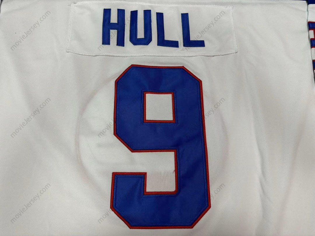 Custom Any Name Number WHA 1973-74 WINNIPEG JETS BOBBY HULL 9 HOME HOCKEY JERSEY Top Stitched S-6XL
