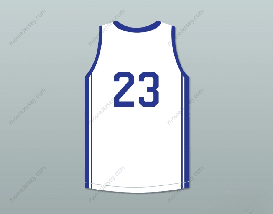 CUSTOM ANY Name Number ANTHONY DAVIS 23 PERSPECTIVES CHARTER SCHOOL WHITE BASKETBALL JERSEY Top Stitched S-6XL