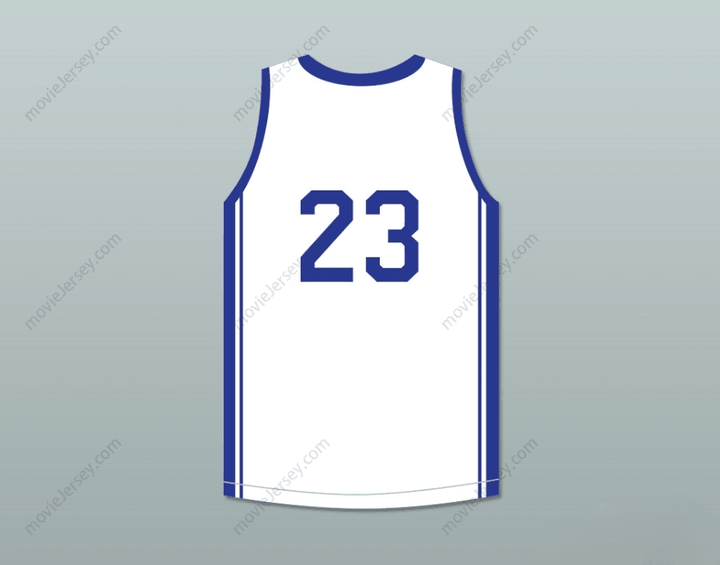 CUSTOM ANY Name Number ANTHONY DAVIS 23 PERSPECTIVES CHARTER SCHOOL WHITE BASKETBALL JERSEY Top Stitched S-6XL