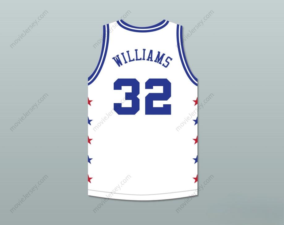 CUSTOM ANY Name Number HERB WILLIAMS 32 MAGIC JOHNSON ALL STAR GAME WHITE BASKETBALL JERSEY 1989 MIDSUMMER NIGHT'S MAGIC CHARITY EVENT Top Stitched S-6XL