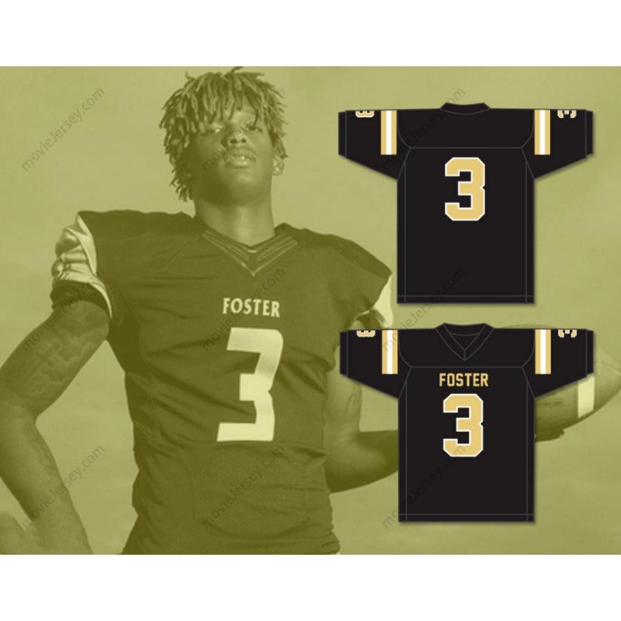 CUSTOM ANY Name JOHN AND RANDOLPH CEEDEE LAMB 3 FOSTER HIGH SCHOOL FALCONS Football Jersey Top Stitched S-6XL