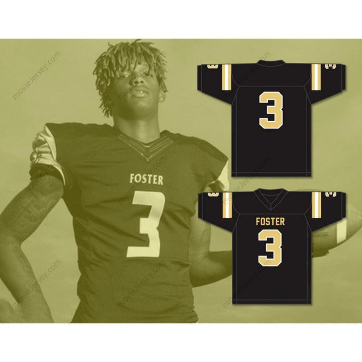 CUSTOM ANY Name JOHN AND RANDOLPH CEEDEE LAMB 3 FOSTER HIGH SCHOOL FALCONS Football Jersey Top Stitched S-6XL