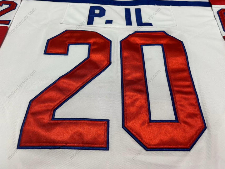 Custom Any Name Number P. IL 20 NORTH KOREA INTERNATIONAL HOCKEY JERSEY Top Stitched S-6XL