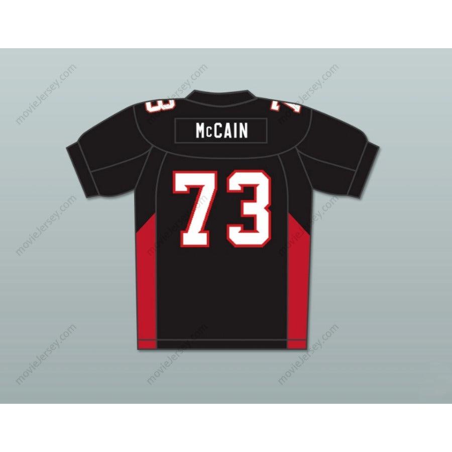 CUSTOM ANY Name Number 73 MCCAIN MEAN MACHINE CONVICTS FOOTBALL JERSEY INCLUDES PATCHES Top Stitched S-6XL