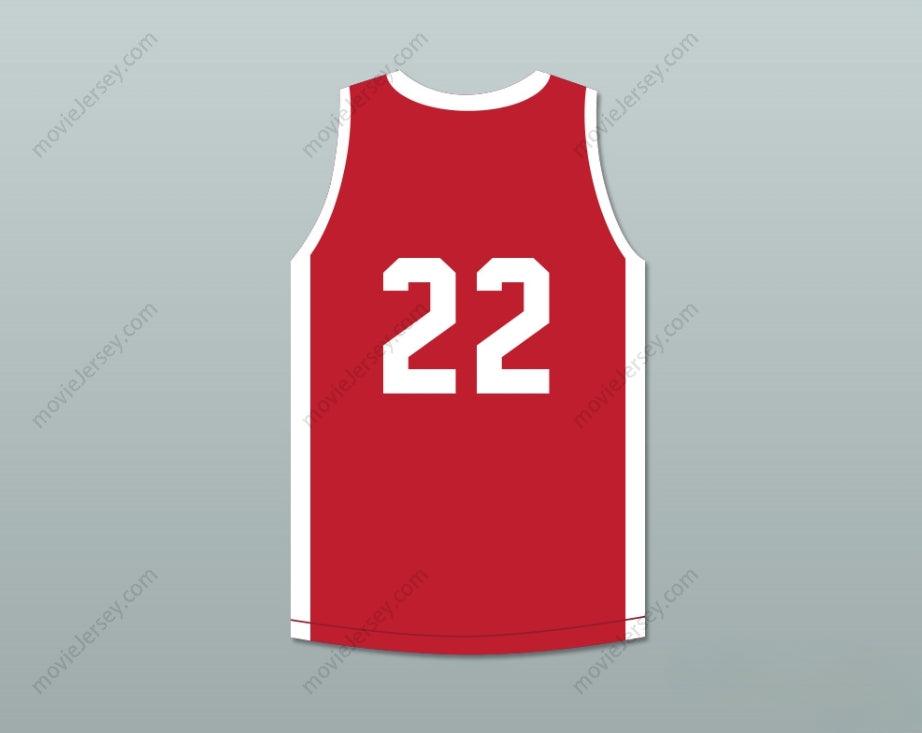 CUSTOM ANY Name Number TYRONE CORBIN 22 PUSH EXCEL PRO BASKETBALL CLASSIC RED BASKETBALL JERSEY 1985 CHARITY EVENT Top Stitched S-6XL