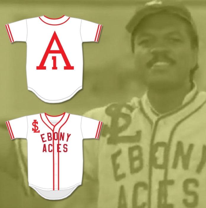 Custom Any Name Number BILLY DEE WILLIAMS BINGO LONG 1 EBONY ACES BASEBALL JERSEY Top Stitched S-6XL