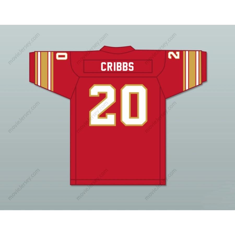 CUSTOM ANY Name Number 1985 USFL JOE CRIBBS 20 BIRMINGHAM STALLIONS ROAD Football Jersey Top Stitched S-6XL