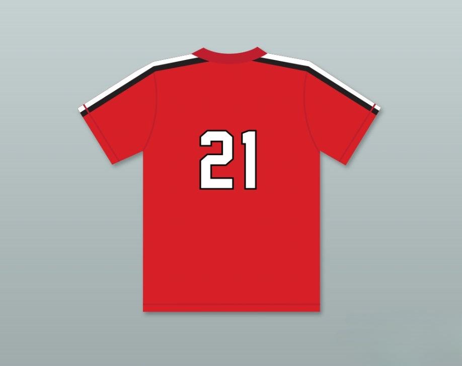 Custom Any Name Number LARRY COLTON 21   BASEBALL JERSEY THE BATTERED BASTARDS OF BASEBALL Top Stitched S-6XL