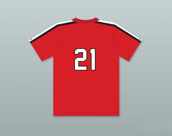 Custom Any Name Number LARRY COLTON 21   BASEBALL JERSEY THE BATTERED BASTARDS OF BASEBALL Top Stitched S-6XL