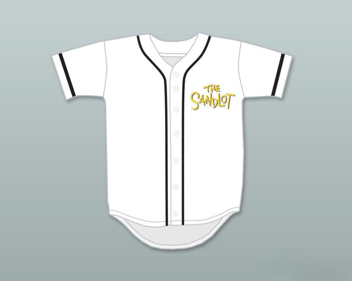 Custom Any Name Number BENNY 'THE JET' RODRIGUEZ 30 BASEBALL JERSEY THE SANDLOT Top Stitched S-6XL
