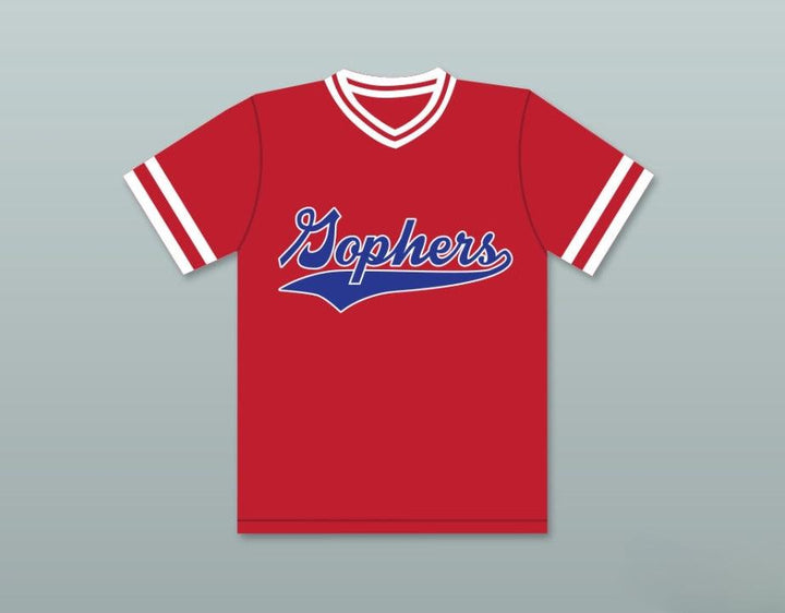 Custom Any Name Number BILLY HEYWOOD 22 GOPHERS LIITLE LEAGUE RED BASEBALL JERSEY LITTLE BIG LEAGUE Top Stitched S-6XL