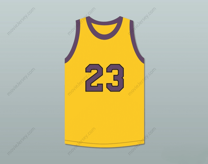 CUSTOM ANY Name Number MARTIN PAYNE 23 YELLOW BASKETBALL JERSEY MARTIN Top Stitched S-6XL