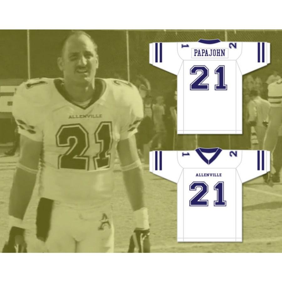 CUSTOM ANY Name Number PAPAJOHN 21 ALLENVILLE GUARDS Football Jersey Top Stitched S-6XL