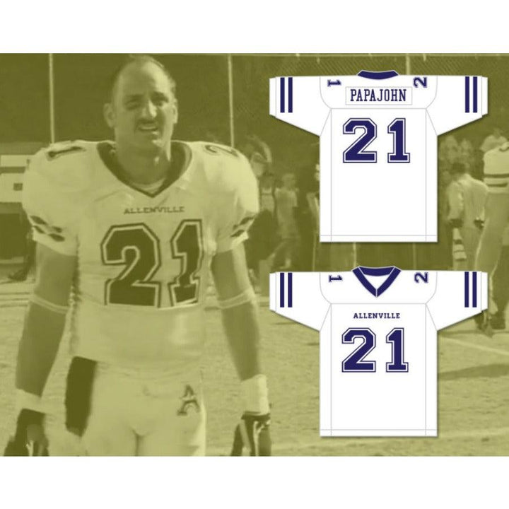 CUSTOM ANY Name Number PAPAJOHN 21 ALLENVILLE GUARDS Football Jersey Top Stitched S-6XL