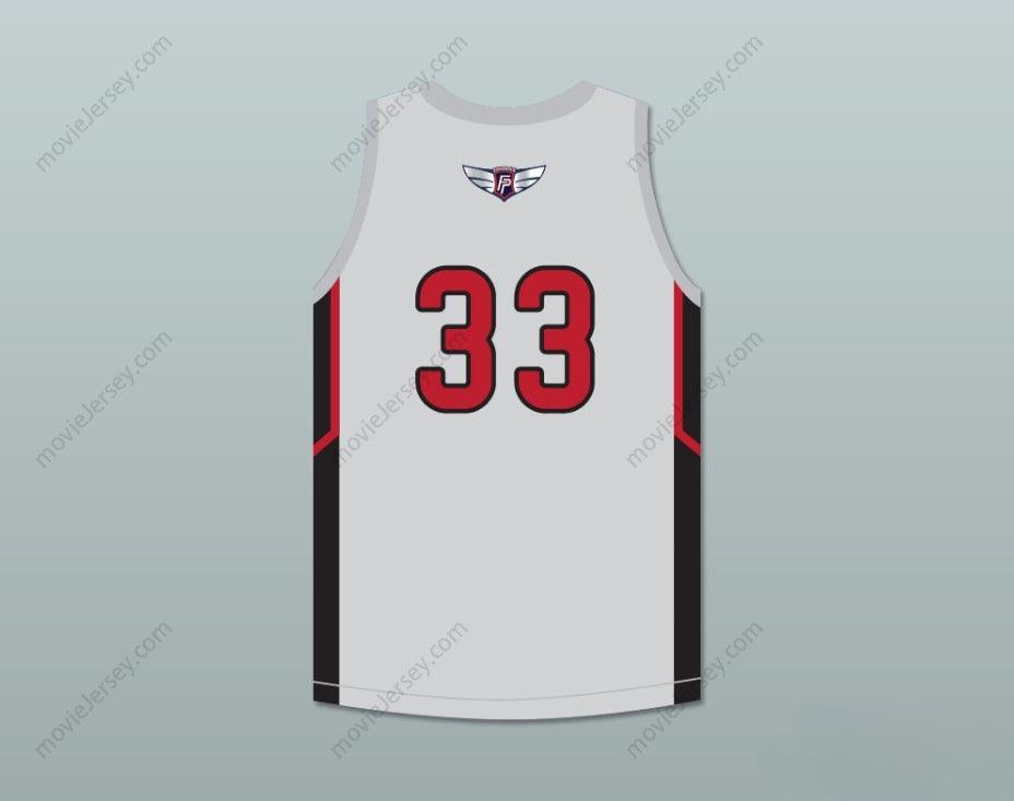 CUSTOM ANY Name Number BOL BOL 33  PREP GRAY BASKETBALL JERSEY 1 Top Stitched S-6XL