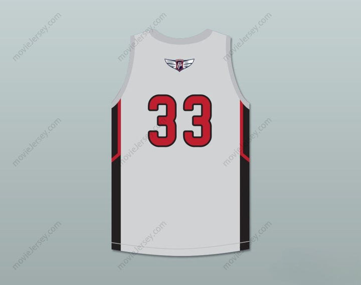 CUSTOM ANY Name Number BOL BOL 33  PREP GRAY BASKETBALL JERSEY 1 Top Stitched S-6XL