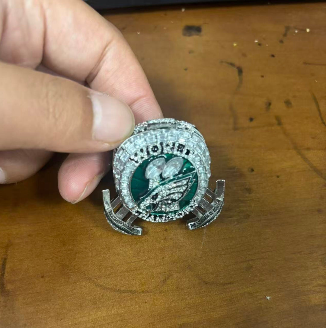 Eagle 2025 Barkley 26 Hurts 1 Championship W Box Rings Pop-out wings