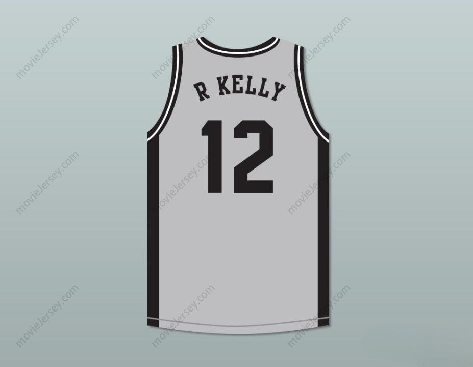 CUSTOM ANY Name Number R KELLY 12 ATLANTIC CITY SEAGULLS BASKETBALL JERSEY USBL Top Stitched S-6XL