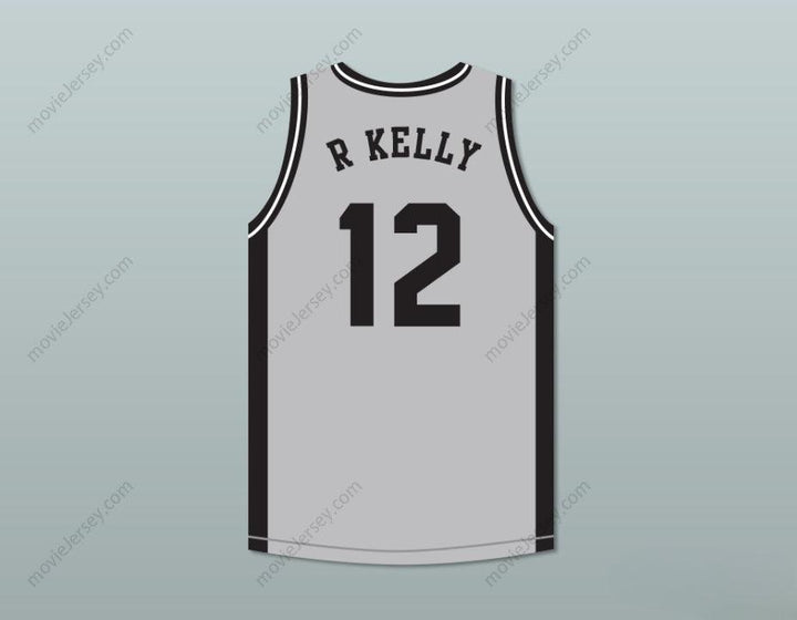 CUSTOM ANY Name Number R KELLY 12 ATLANTIC CITY SEAGULLS BASKETBALL JERSEY USBL Top Stitched S-6XL