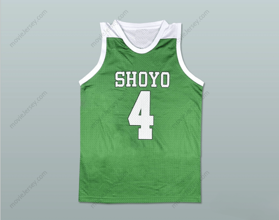 CUSTOM ANY Name Number SLAM DUNK SHOYO 4 KENJI FUJIMA BASKETBALL JERSEY MANGA Top Stitched S-6XL