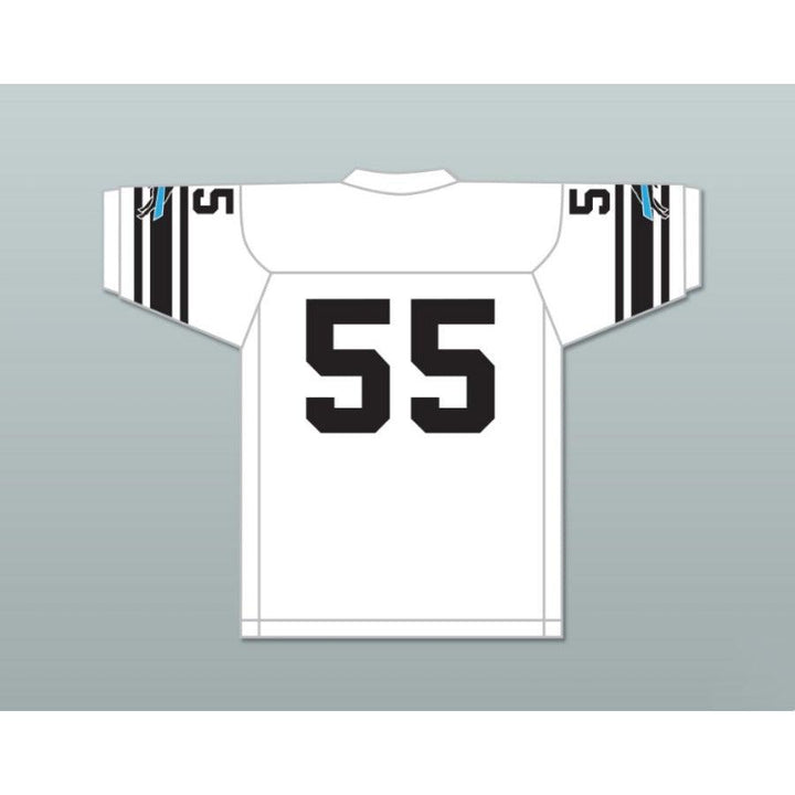 CUSTOM ANY Name Number ROY CHUTNEY 55 BLUE SPRINGS BISON HIGH SCHOOL Football Jersey Top Stitched S-6XL