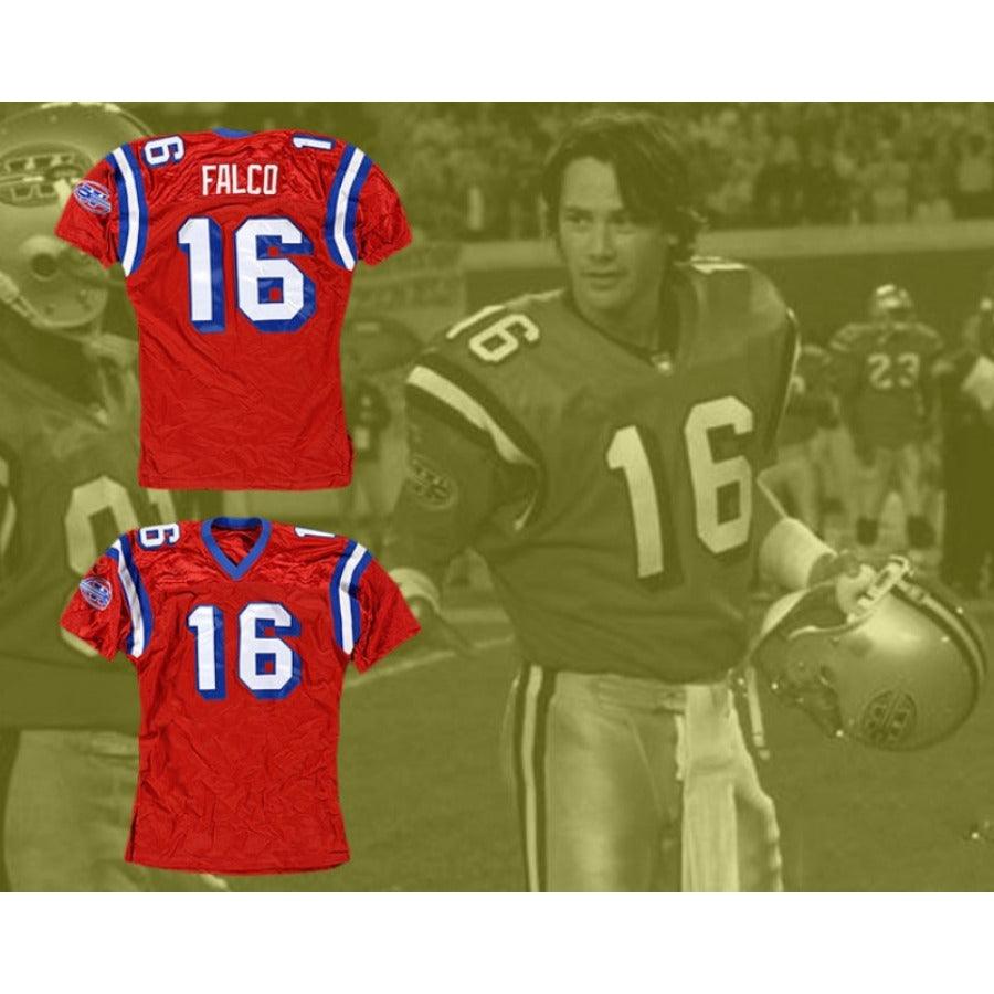CUSTOM ANY Name Number KEANU REEVES SHANE FALCO 16 SENTINELS FOOTBALL JERSEY THE REPLACEMENTS Top Stitched S-6XL