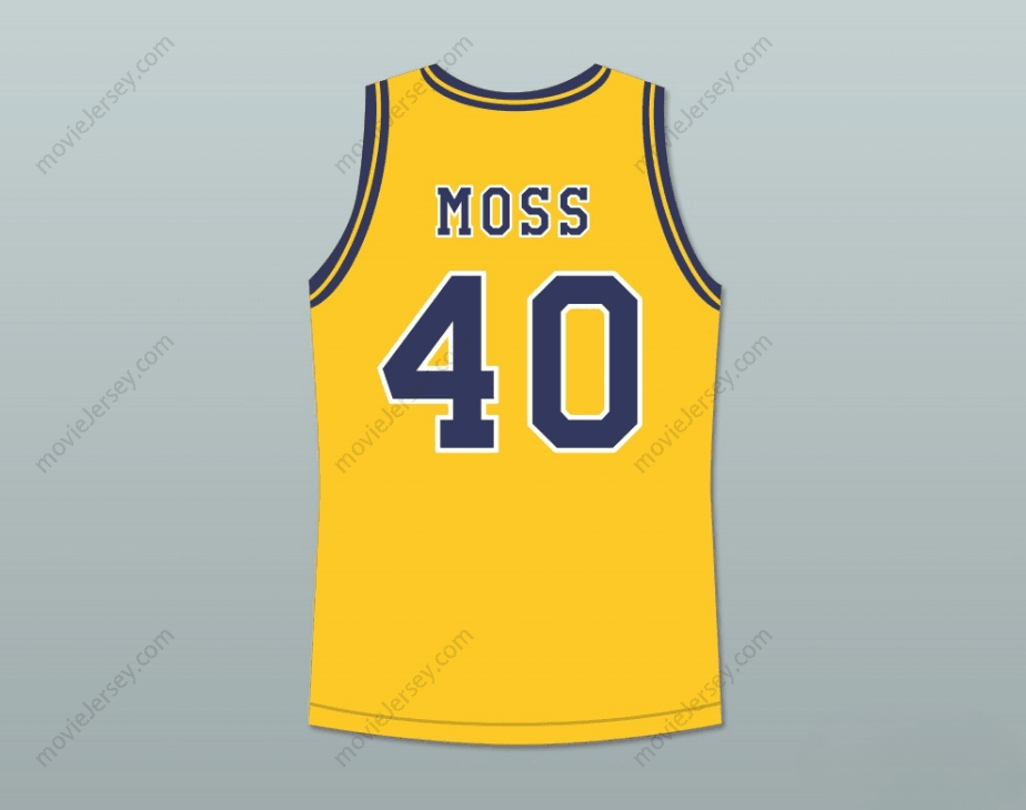 CUSTOM ANY Name Number RANDY MOSS 40 DUPONT HIGH SCHOOL PANTHERS BASKETBALL JERSEY ANY PLAYER OR NUMBER Top Stitched S-6XL