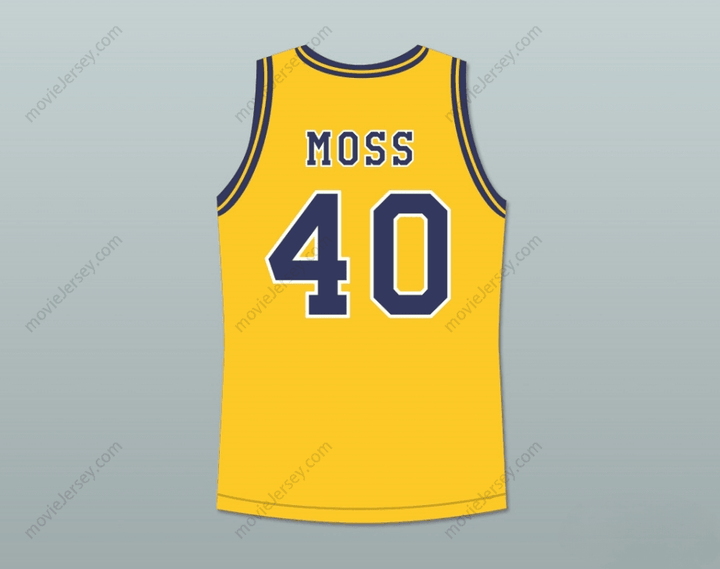 CUSTOM ANY Name Number RANDY MOSS 40 DUPONT HIGH SCHOOL PANTHERS BASKETBALL JERSEY ANY PLAYER OR NUMBER Top Stitched S-6XL
