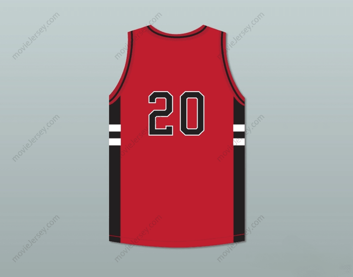 CUSTOM ANY Name Number JIMMY MCKINNEY JACOB WHITMORE 20  HIGHLANDERS BASKETBALL JERSEY STREETBALLERS Top Stitched S-6XL