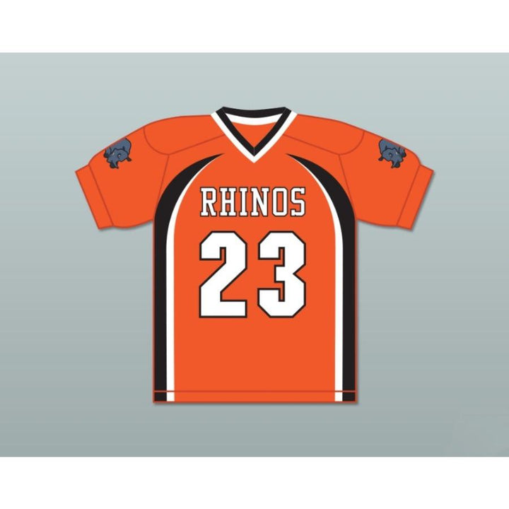CUSTOM ANY Name Number JAMMIE JAMMIE-JAMMIE 23 RHINOS FOOTBALL JERSEY WITH PATCHES KEY PEELE Top Stitched S-6XL