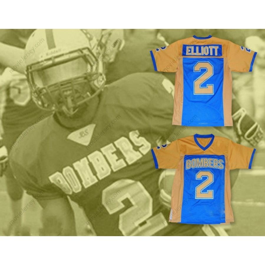 CUSTOM ANY Name Number EZEKIEL ELLIOTT 2 JOHN BURROUGHS SCHOOL BOMBERS FOOTBALL JERSEY Top Stitched S-6XL
