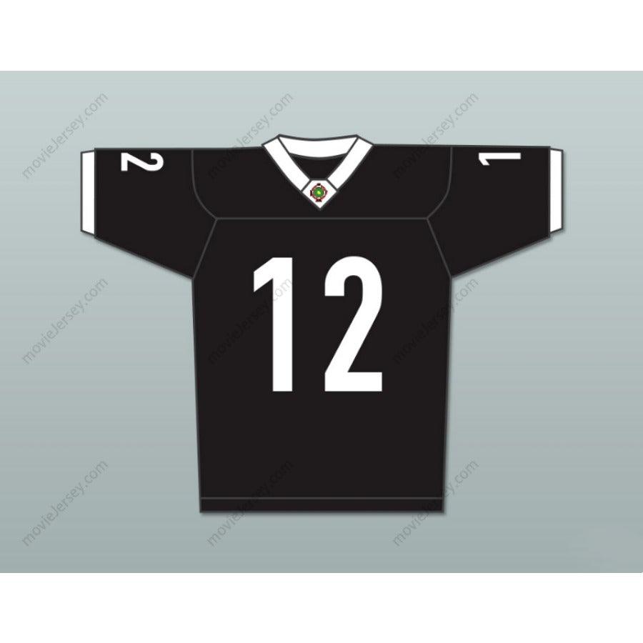 CUSTOM ANY Name Number TYLER CHERUBINI 12 MIAMI SHARKS WHITE TRIM FOOTBALL JERSEY ANY GIVEN SUNDAY Top Stitched S-6XL