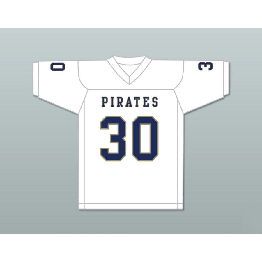 CUSTOM ANY Name Number BOBBY BRUCE 30 INDEPENDENCE COMMUNITY COLLEGE PIRATES DARK Football Jersey Top Stitched S-6XL