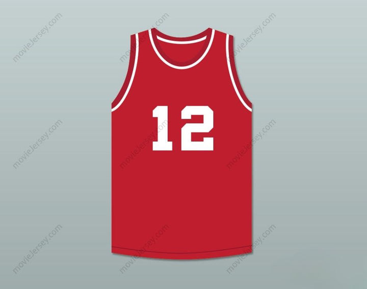 CUSTOM ANY Name Number MICHAEL  12 EMMA B TRASK MIDDLE SCHOOL BEARS RED BASKETBALL JERSEY 1 Top Stitched S-6XL