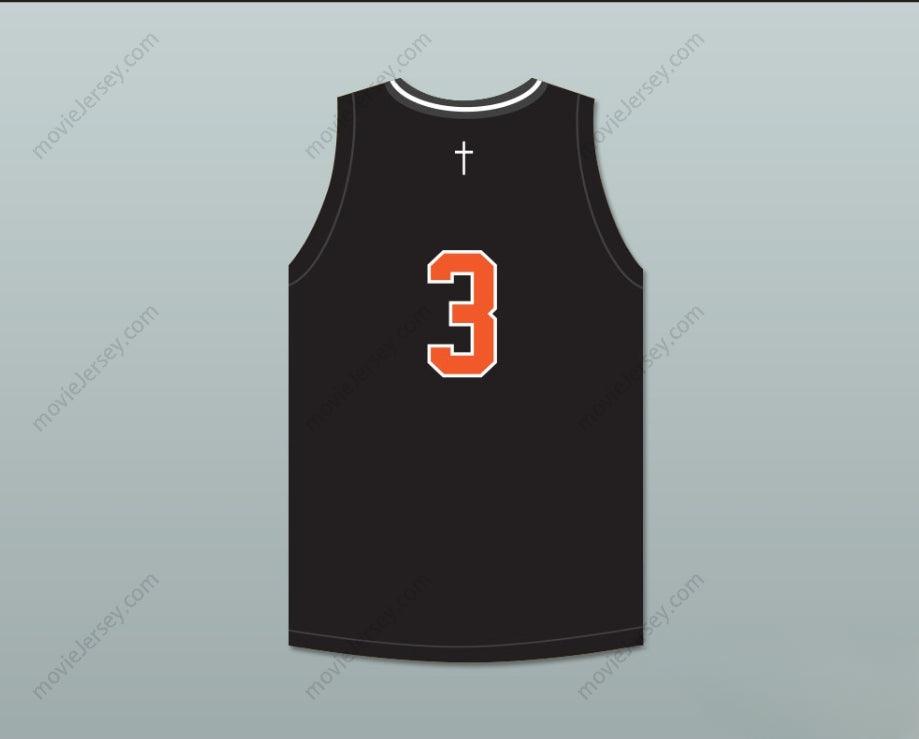 CUSTOM ANY Name Number BRANDON DURRETT 3 BISHOP HAYES TIGERS AWAY BASKETBALL JERSEY THE WAY BACK Top Stitched S-6XL