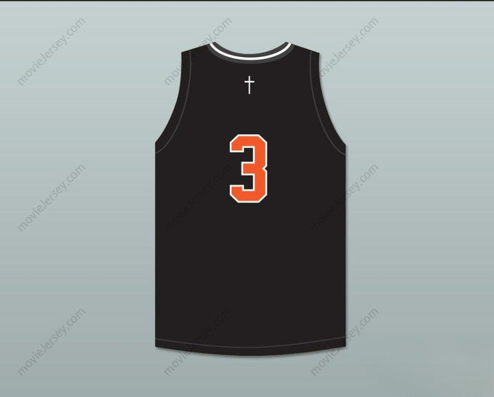 CUSTOM ANY Name Number BRANDON DURRETT 3 BISHOP HAYES TIGERS AWAY BASKETBALL JERSEY THE WAY BACK Top Stitched S-6XL