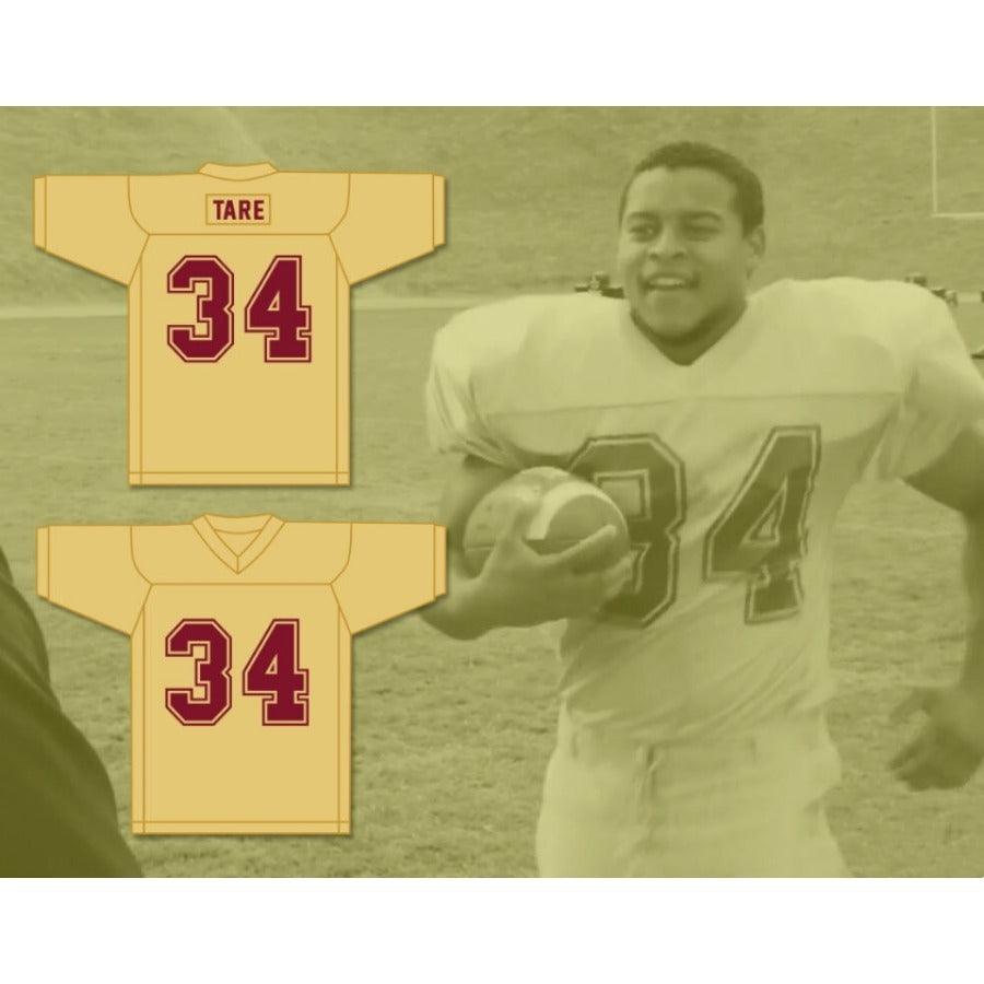 CUSTOM ANY Name Number ASEEL TARE 34 HEARTLAND STATE UNIVERSITY Football Jersey Top Stitched S-6XL