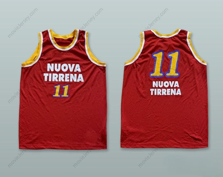 CUSTOM ANY Name Number PALLACANESTRO VIRTUS ROMA 11 RED BASKETBALL JERSEY Top Stitched S-6XL