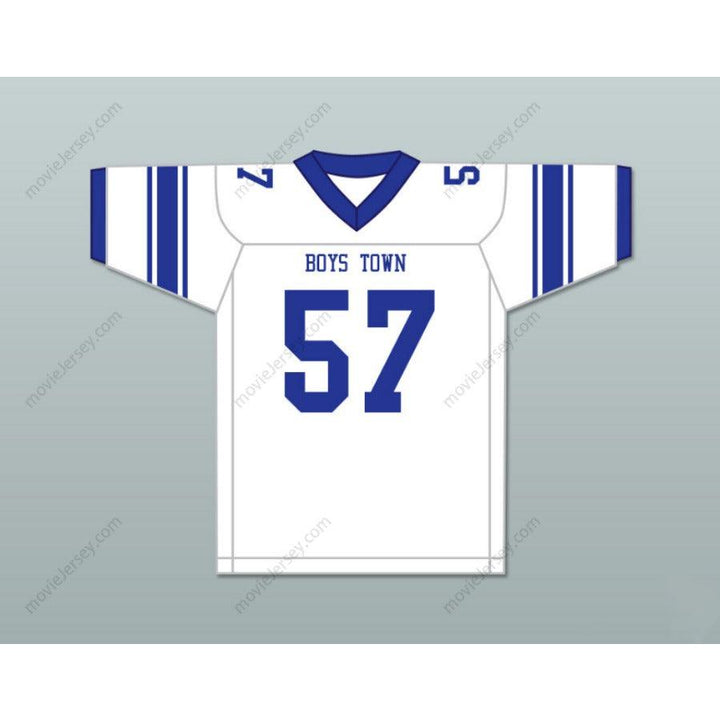 CUSTOM SHAQUIL BARRETT 57 BOYS TOWN HIGH SCHOOL FOOTBALL JERSEY Stitched S-6XL