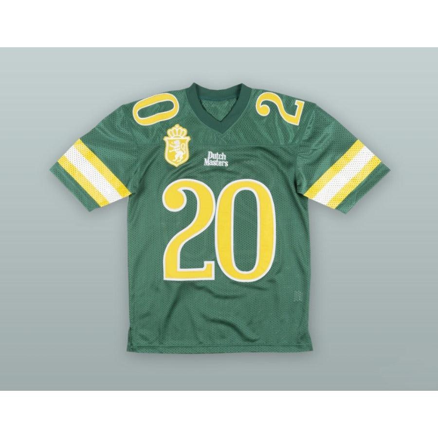CUSTOM ANY Name Number DUTCH 20 MASTERS CIGAR GREEN Football Jersey Top Stitched S-6XL