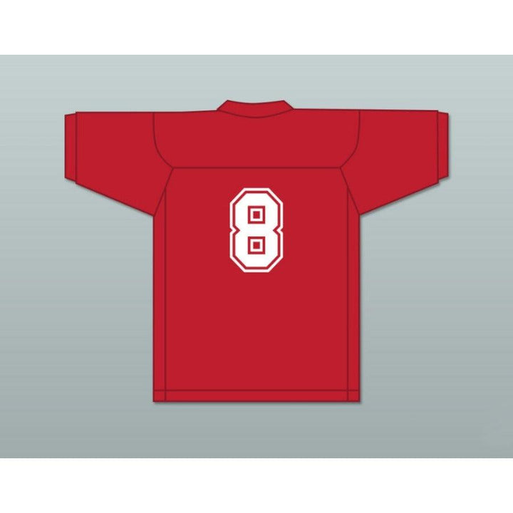 CUSTOM ANY Name Number HODGES 8 PUTNAM BADGERS HIGH SCHOOL RED Football Jersey Top Stitched S-6XL