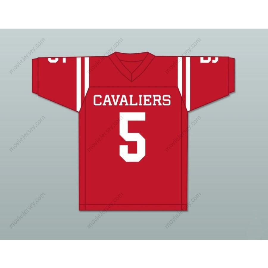 CUSTOM ANY Name Number GARRETT WILSON 5 LAKE TRAVIS HIGH SCHOOL CAVALIERS Football Jersey Top Stitched S-6XL
