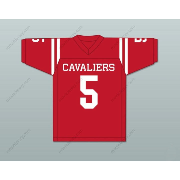 CUSTOM ANY Name Number GARRETT WILSON 5 LAKE TRAVIS HIGH SCHOOL CAVALIERS Football Jersey Top Stitched S-6XL